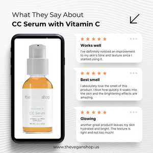 CC Serum with Vitamin C - The Vegan Shop (Bestseller)