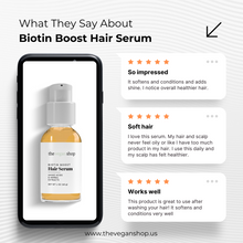 Load image into Gallery viewer, Biotin Boost Hair Serum - The Vegan Shop + Lotus Beauty Bar

