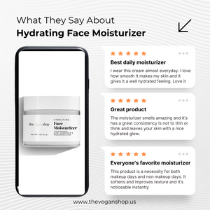 Hydrating Face Moisturizer - The Vegan Shop (Best seller)