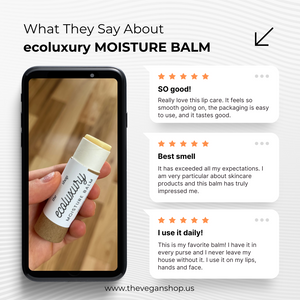 ecoluxury MOISTURE BALM - (1.2 oz cardboard) The Vegan Shop