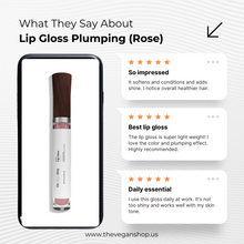 Load image into Gallery viewer, Lip Gloss (Gradual Plumping - Rose) - The Vegan Shop (Bestseller)

