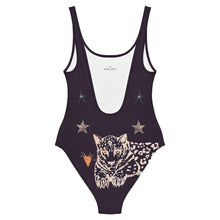 Load image into Gallery viewer, Lyra One Piece Swimsuit in Black Jaguar - 2025 New Products
