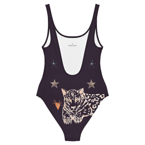 Lyra One Piece Swimsuit in Black Jaguar - 2025 New Products