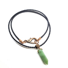 Load image into Gallery viewer, Vegan Friendly Wire Wrapped Pointed Crystal Necklace - 2025 New Products
