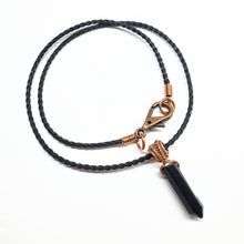 Load image into Gallery viewer, Vegan Friendly Wire Wrapped Pointed Crystal Necklace - 2025 New Products
