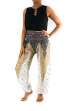 Load image into Gallery viewer, WHITE PEACOCK Women Boho Pants Hippie Pants Yoga - 2025 New Products
