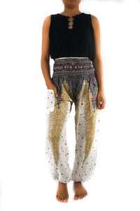 WHITE PEACOCK Women Boho Pants Hippie Pants Yoga - 2025 New Products