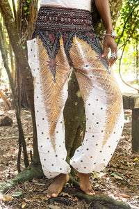 WHITE PEACOCK Women Boho Pants Hippie Pants Yoga - 2025 New Products