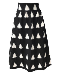 Triangles Midi Skirt Apparel