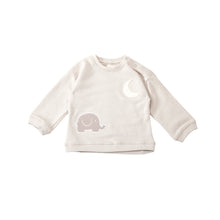 Load image into Gallery viewer, Organic French Terry Sweatshirt-Patched Moon
