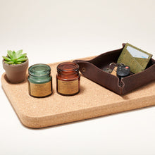 Load image into Gallery viewer, Modern Home Cork Tray (Rectangular)
