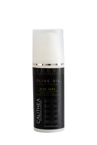 CALITHEA OLIVE OIL NIGHT CREAM: 96.7% NATURAL INTENSE HYDRATION WITH SHEA BUTTER, ORGANIC OILS, AND BERRIES