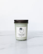 Load image into Gallery viewer, Coconut Oasis Scent Coconut Wax Candle
