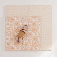 Load image into Gallery viewer, Rainbow Stamp in Cream Vegan Leather Cover

