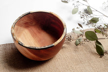 Load image into Gallery viewer, Wooden Bowl with Horn Rim
