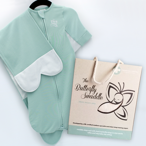 The Butterfly Swaddle: All-in-One Organic Swaddle, Sleep Sack and Transitioning System